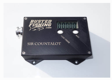 Busted Fishing 'Sir Countalot' Fishing Line Counter (counted in